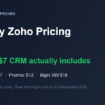 Bigin by Zoho pricing in 2026 for every plan, verified by SaaSPilot